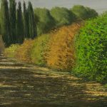 A plantation in the Malachim Forest | oil on wood
