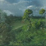 A tangle in Ramot Menashe  | oil on canvas