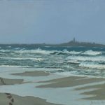 Atlit beachoil on canvas