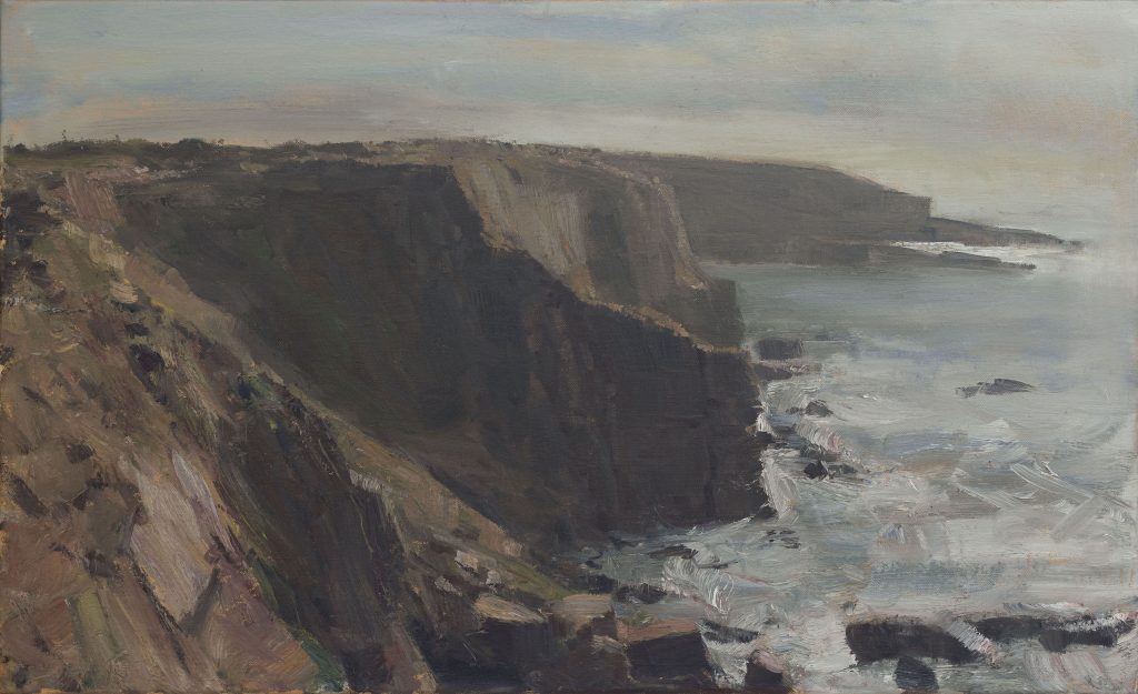 Brownstown cliffs | oil on linen
