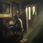 But you don’t really care for music | do ya, oil on linen