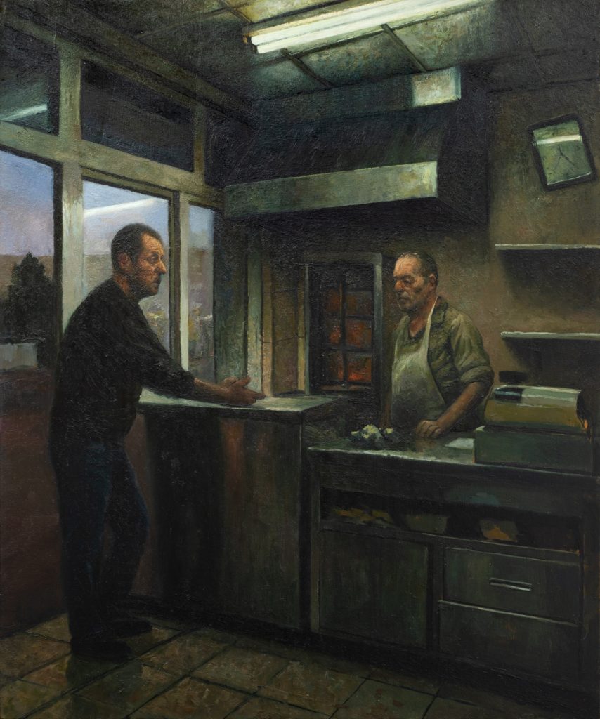C’Mon | Oil on wooden panel