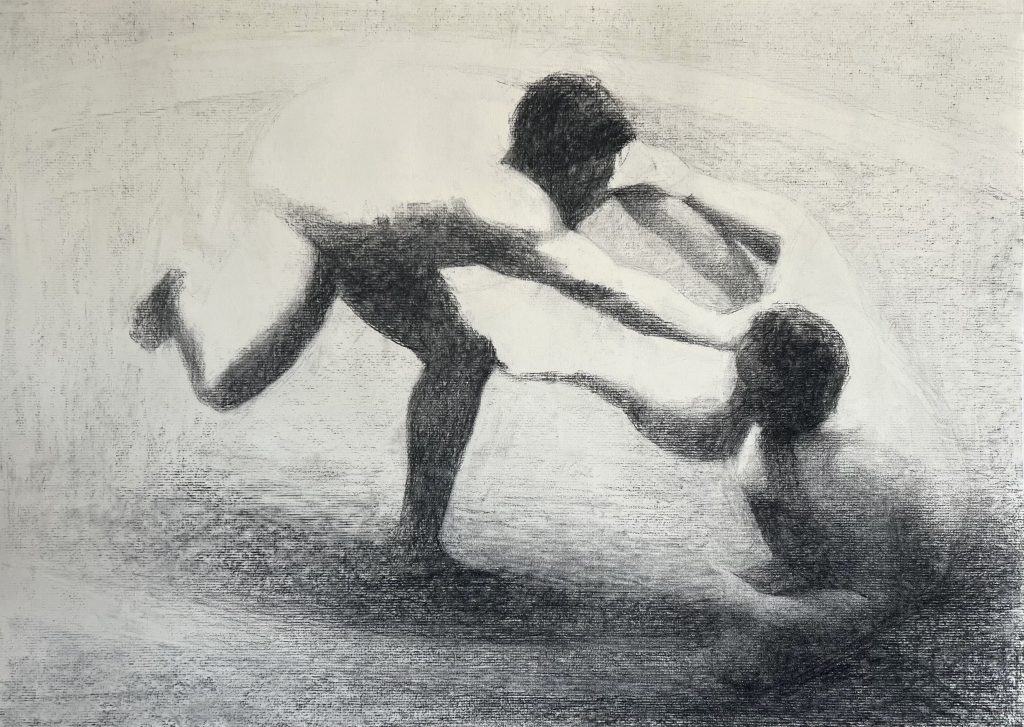 Circling | graphite on paper