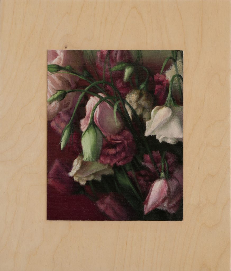 Colliding | oil on linen mounted on board