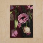 Descent  | oil on linen mounted on board
