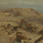 Early morning in the Crater  | oil on linen