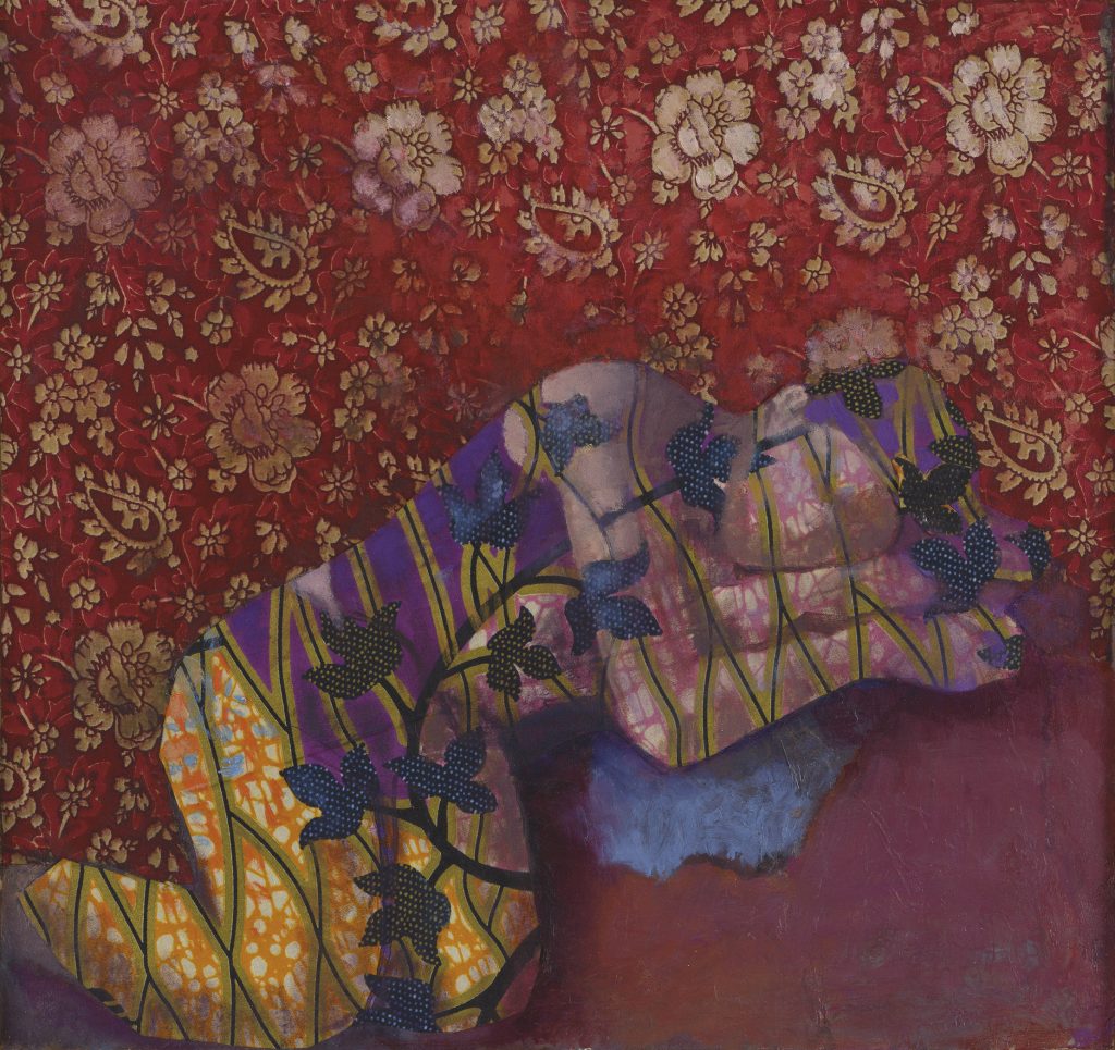 Ella | mixed technics on canvas on wood