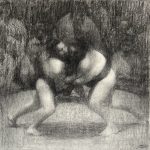 Grab | charcoal on paper