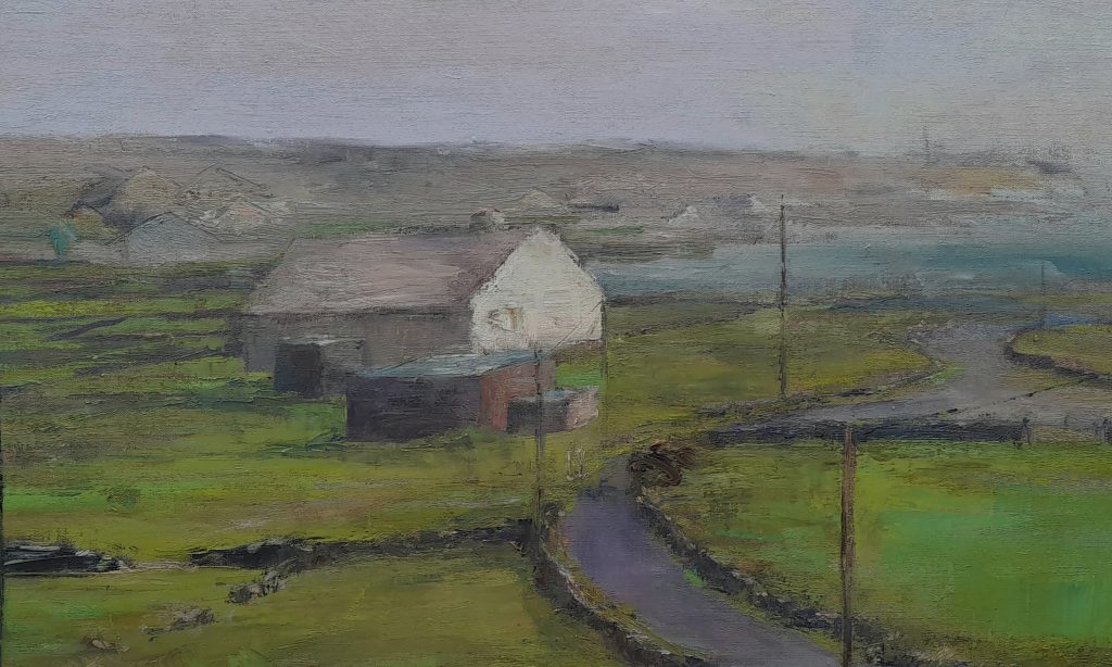 Inishmore farm house | oil on linen