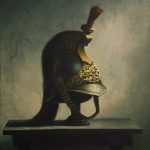 L’Officier qui m’a Brise | Oil on linen