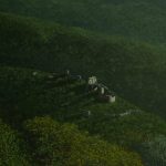 Monfort view from Goren Park | oil on canvas