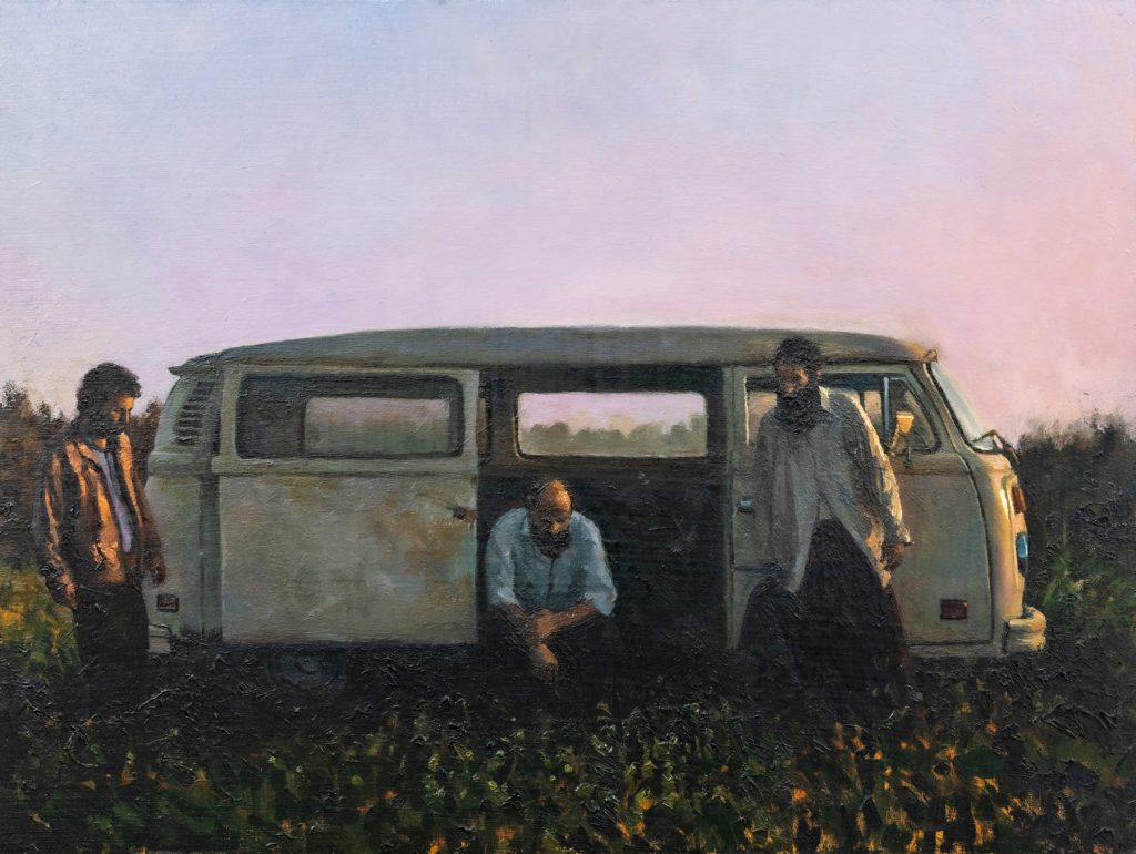 Nothing to fix here | Oil on linen mounted on panel