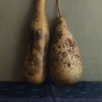 OLD LOVE | oil on paper mounted on board