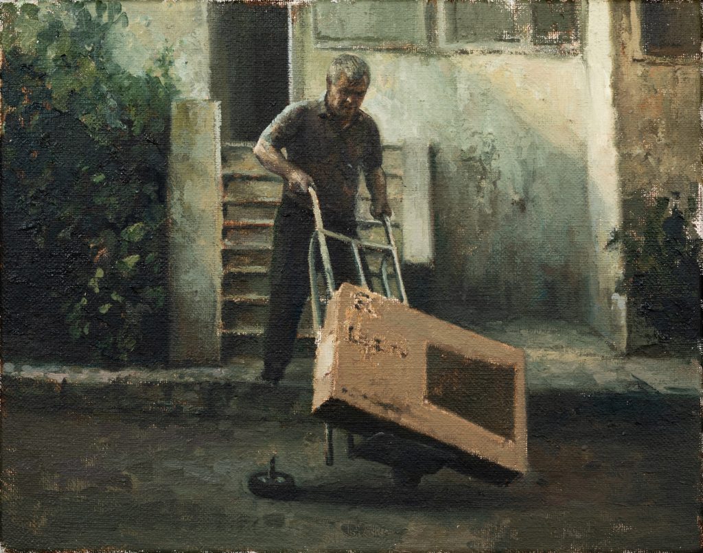 On the Brink | Oil on linen