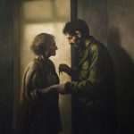 On the threshold | oil on linen