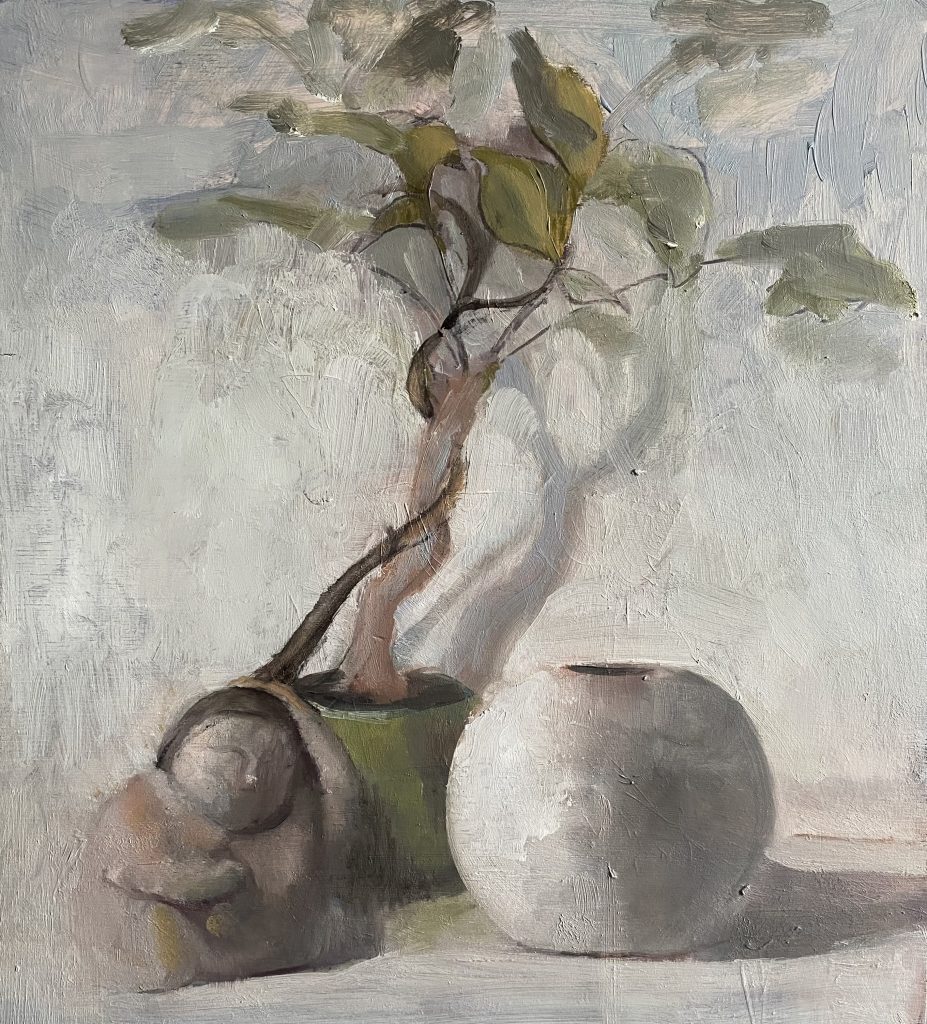 Ricinus communis | oil on panel