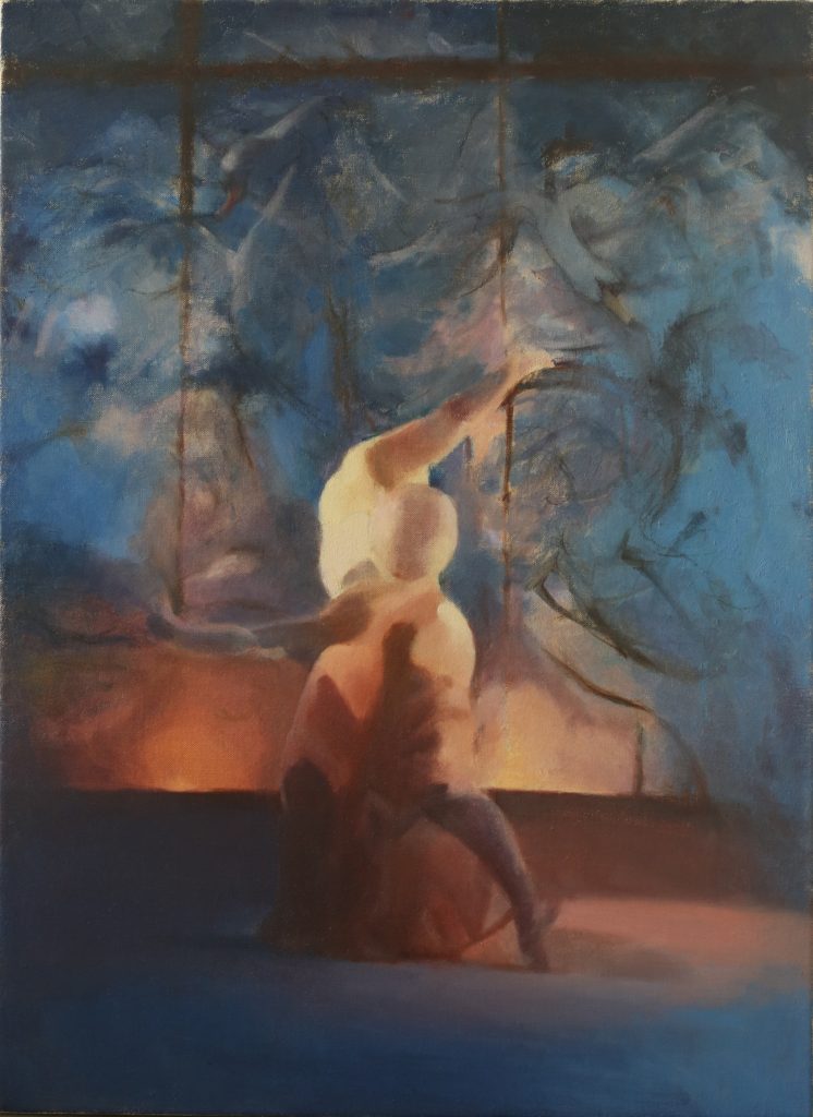 Night of the Swan | oil on linen