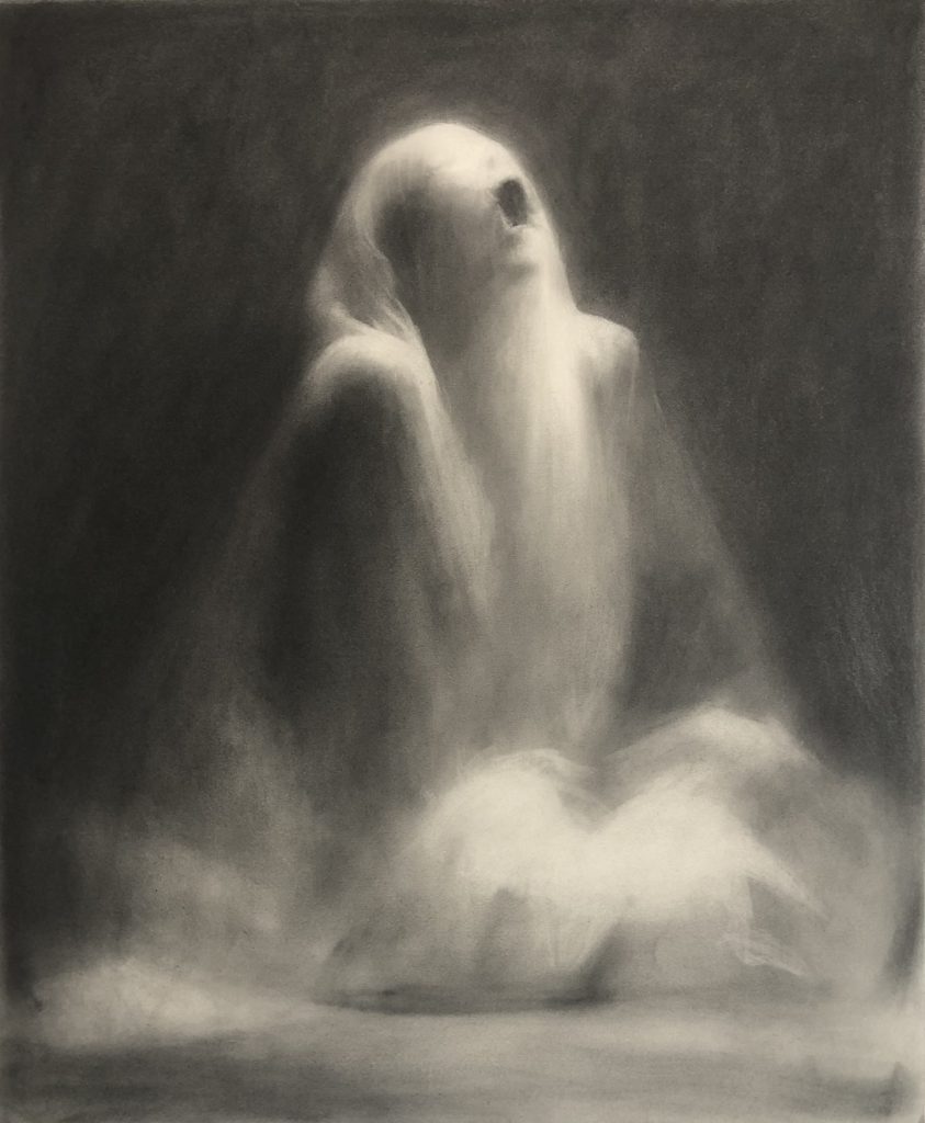 Scream | graphite on paper