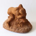 Struggle I | fired clay