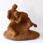 Struggle II | fired clay
