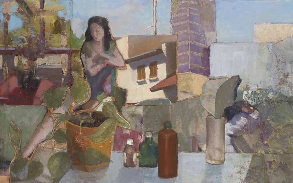 The House in Naft | a montage of oil paintings