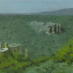 The Monfort view from the south  | oil on canvas