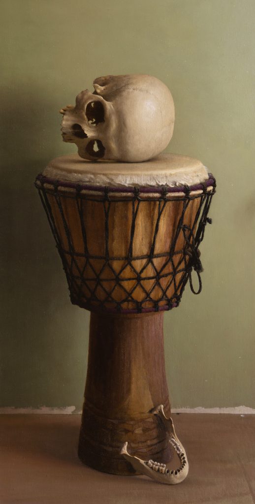Then there was music | oil on linen mounted on board