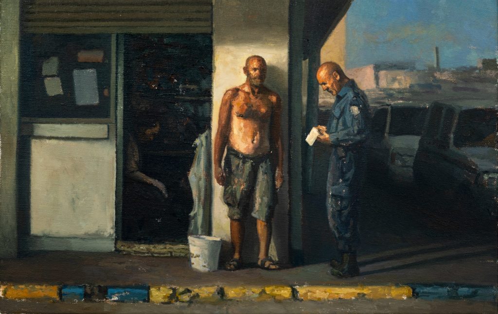 What am i going to do with you | oil on linen