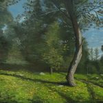 Winding tree in Reut  | oil on canvas