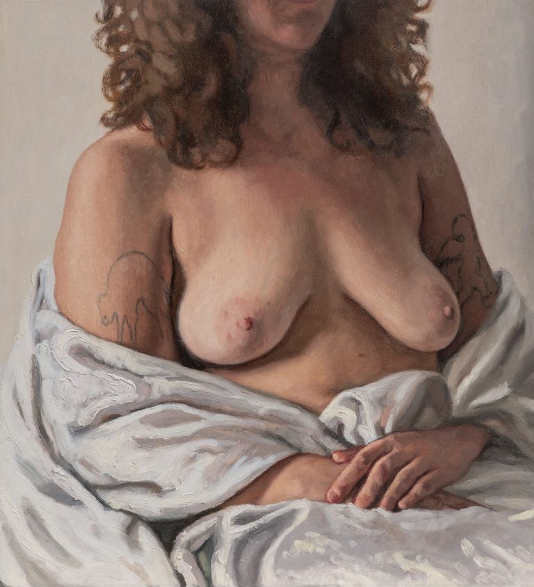 Alma Gershuni | Nude tribute to Balthus