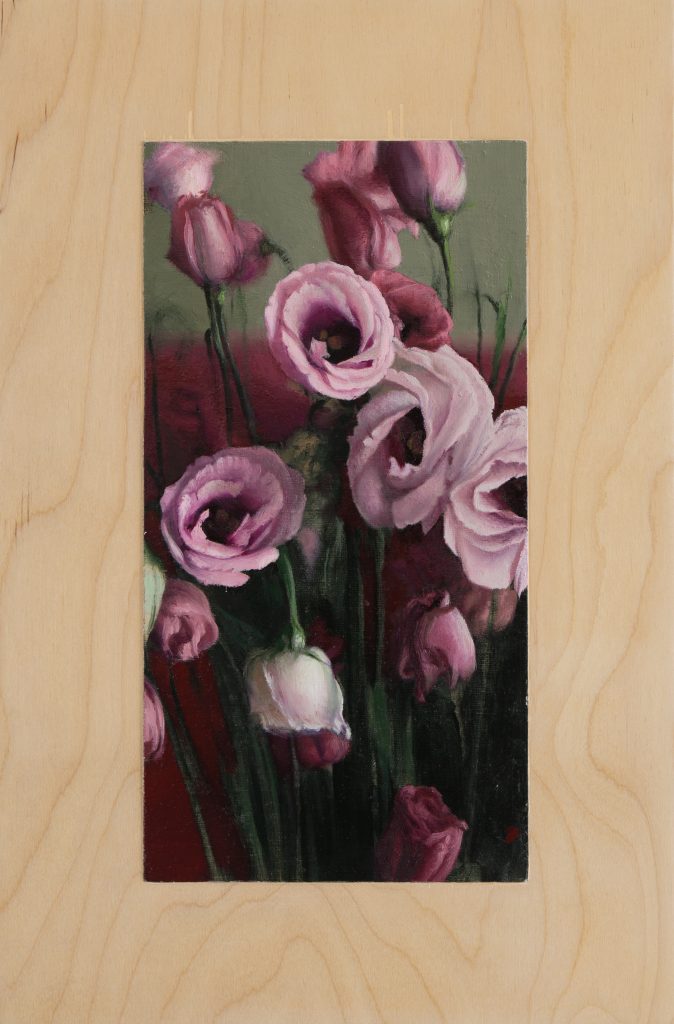 florescence | , oil on linen mounted on board