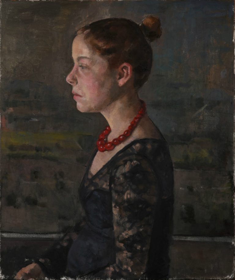 Roni Taharlev | Girl with Red Necklace