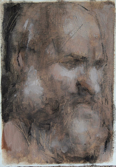 Roni Taharlev | Protrait (After Beccafumi)