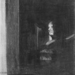 Ray of Light | charcoal on paper