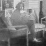 Big Sister | charcoal on paper