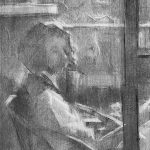 Half Balcony | charcoal on paper