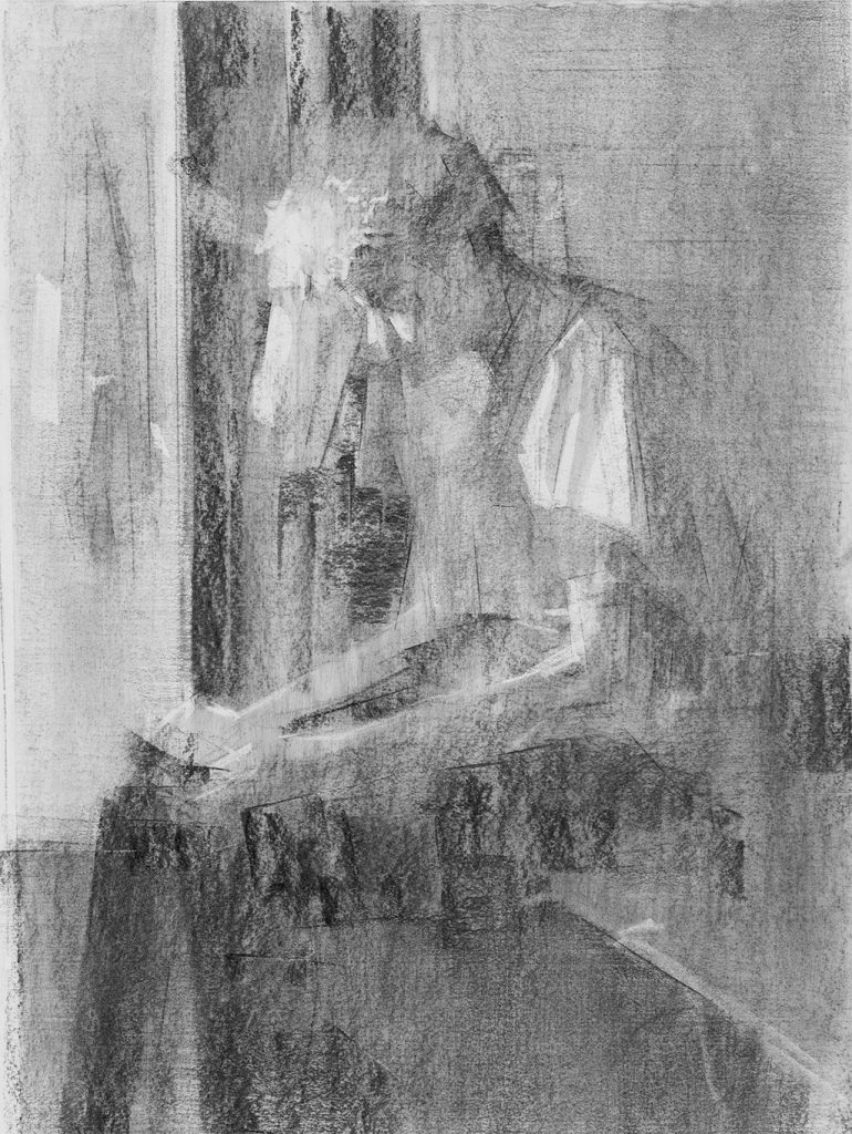 Itay | charcoal on paper