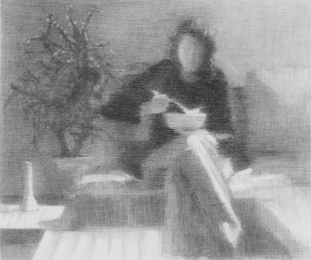 Noa | charcoal on paper