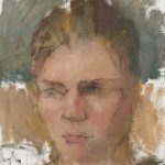 Layla | oil on canvas mounted on wood