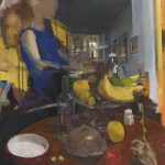 Round Table | oil on canvas