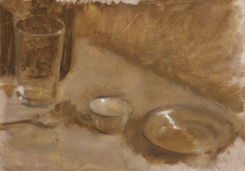 Still Life | oil on canvas mounted on wood