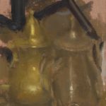 Still Life | oil on canvas mounted on wood