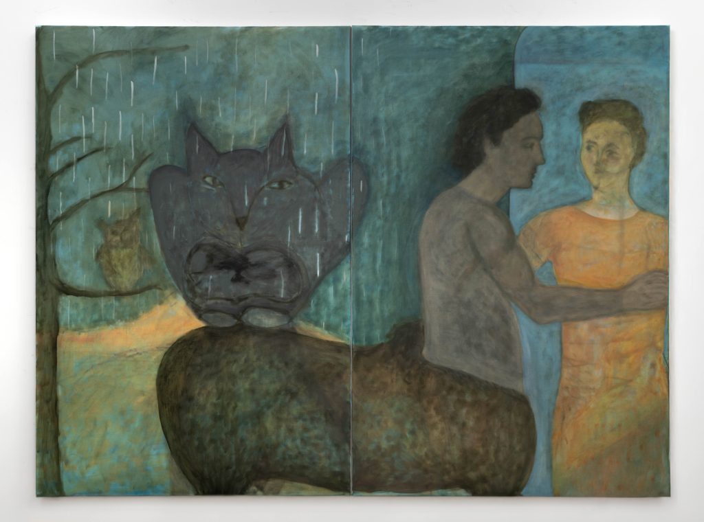 Centaur Dyptich | Oil on Linen