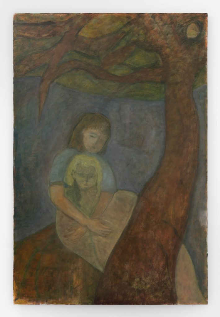 Girls under a tree (A tribute to PMB) | Oil on Linen